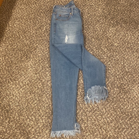 Size 5 Never Worn Ankle Skinny CP Jeans with Raw Hem - Picture 7 of 8